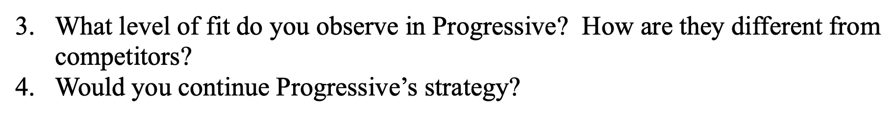 Progressive Corporation - 1. What are the