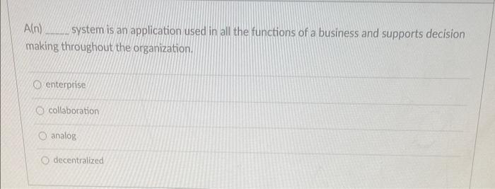 Ain) system is an application used in all the