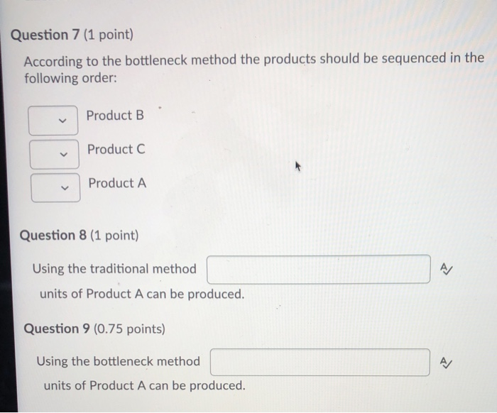 Question 5 (1 point) Rank the workstations