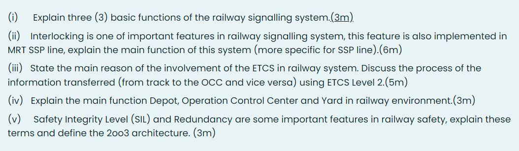 how to solve these question Explain three (3)