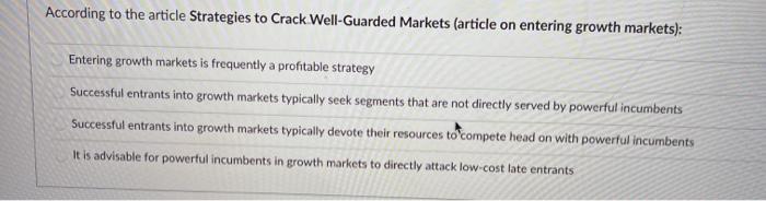 D Question 4 2.5 pts According to the article