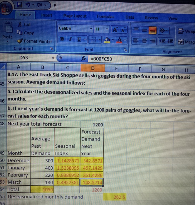 9- Paste 15 Home Insert Page Layout Formulas Data