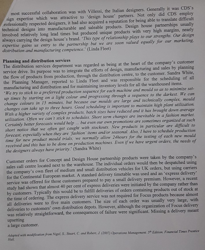 This is the full case study and the questions