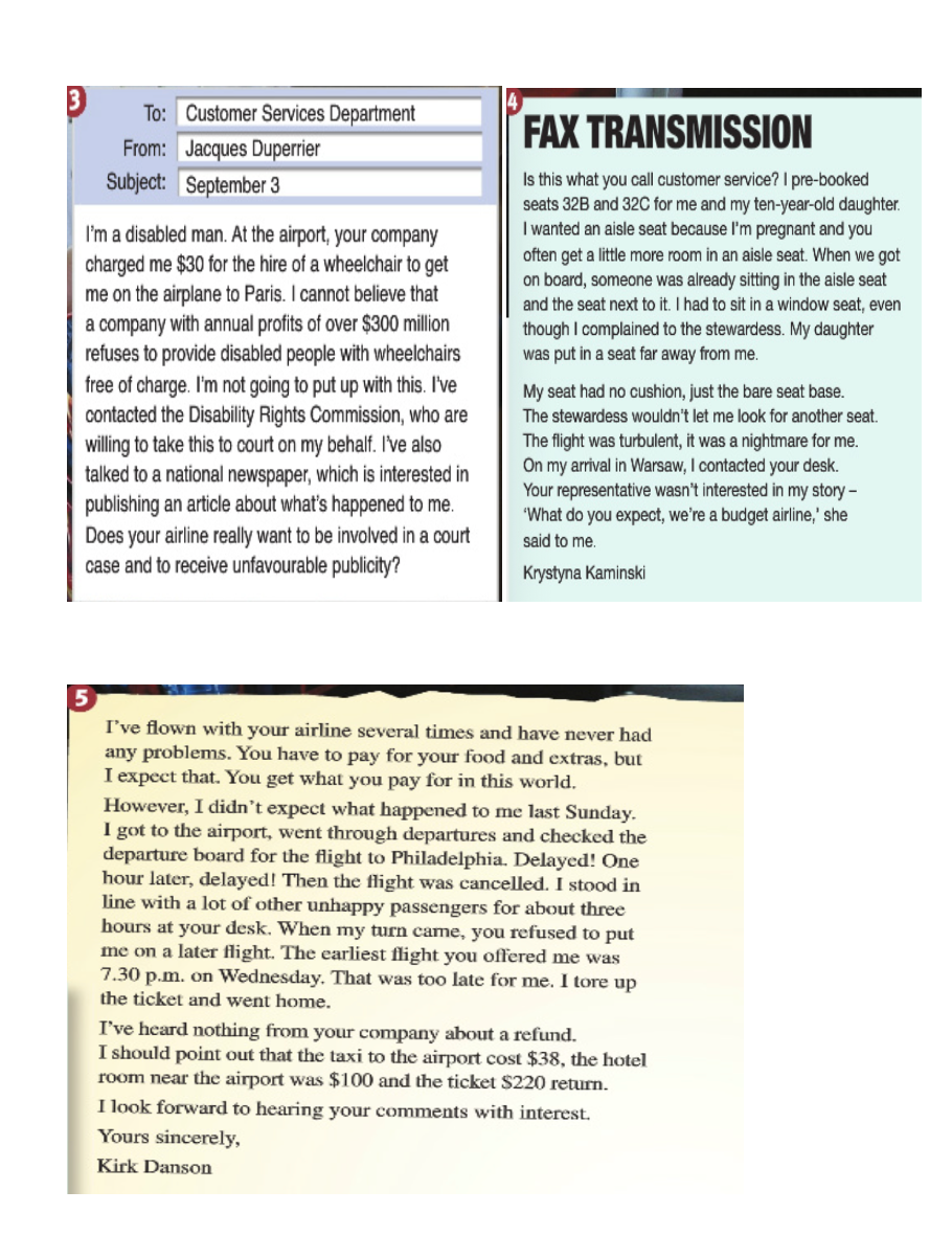 CASE 1: Write a short report for the Director of