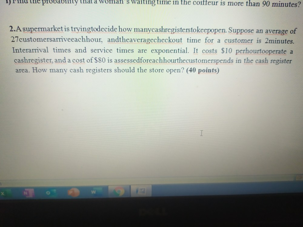 i have 50 minutes pls quick i beg you Probability