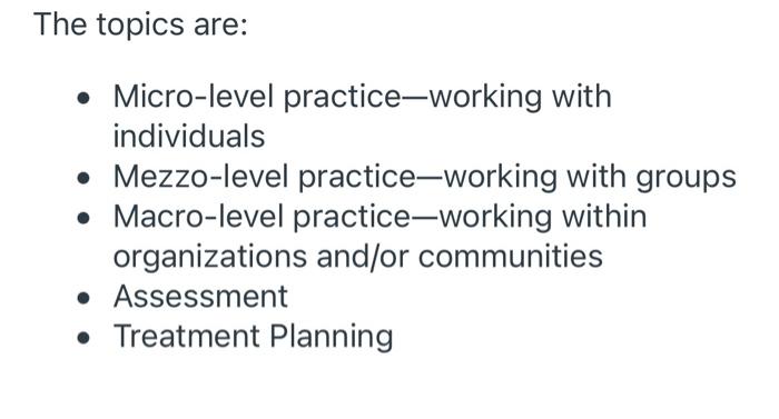 Article Summary Assignment Students are expected