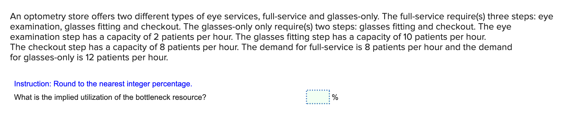 An optometry store offers two different types of