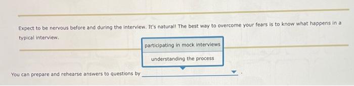 If you do well in the application process and