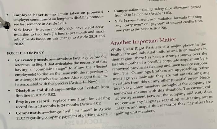 Information: Question: Appendix C Contract