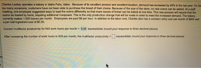 Charles Lackey operates a bakery in Idaho Falls,