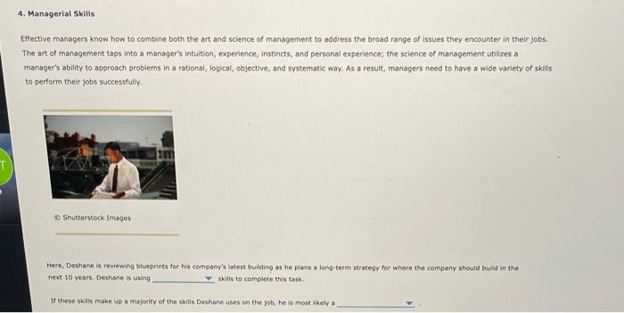 Effective managers know how to combine both the