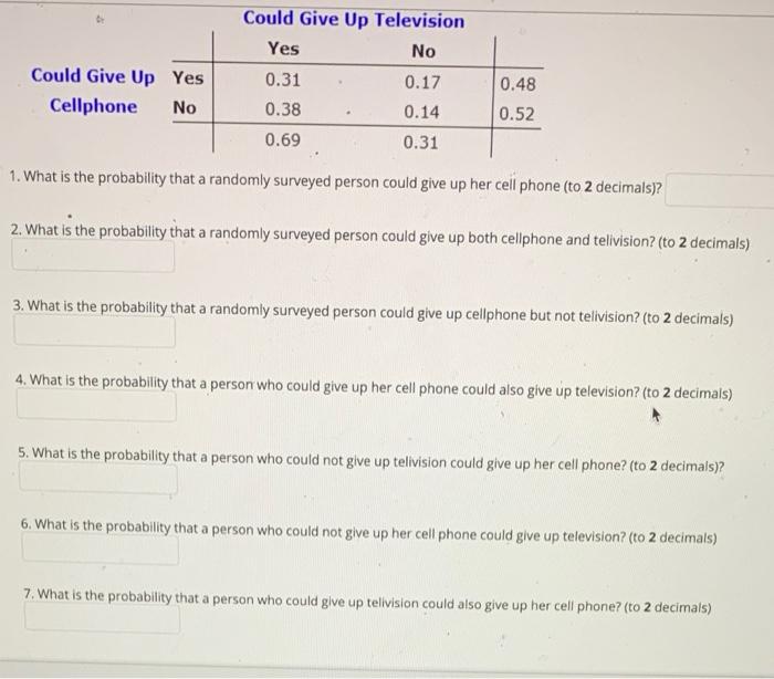 I need question 6 & 7. will upvote once both all
