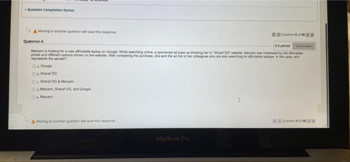 estion completion Status > Moving to another