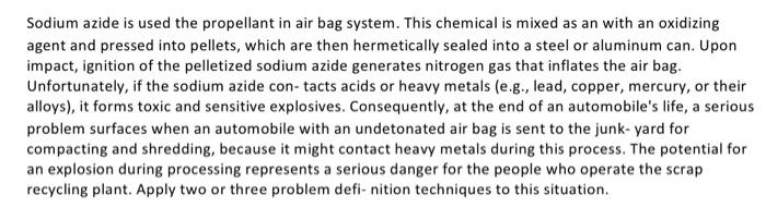 Apply the technique Present state/ Desired State