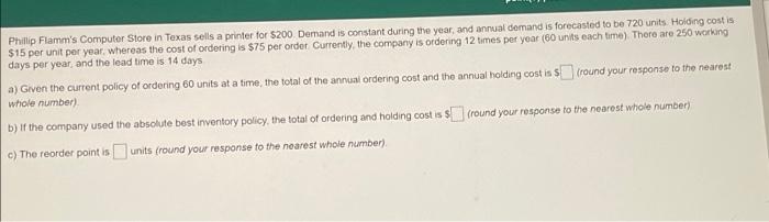 Phillip Flamm's Computer Store in Texas solls a