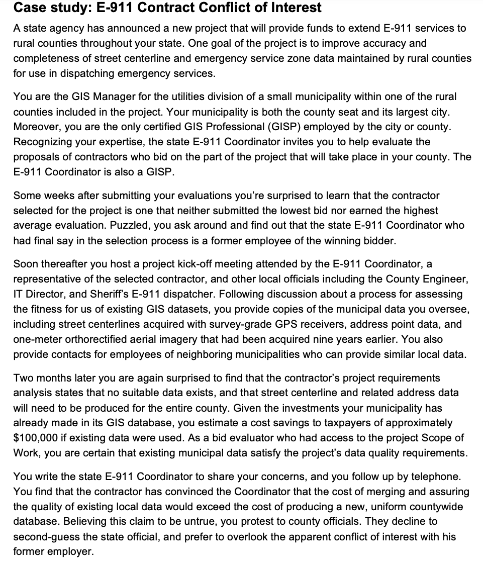 USE THE 7 STEP GUIDE TO ETHICAL DECISION MAKING