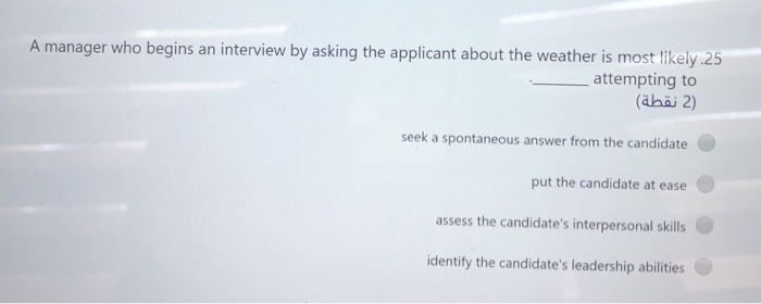 James, an HR manager, is currently identifying