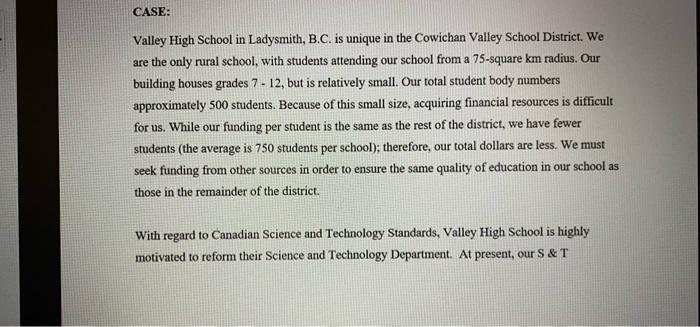 WRITE AN ORIGINAL SHORT REPORT BASED ON A CASE: .
