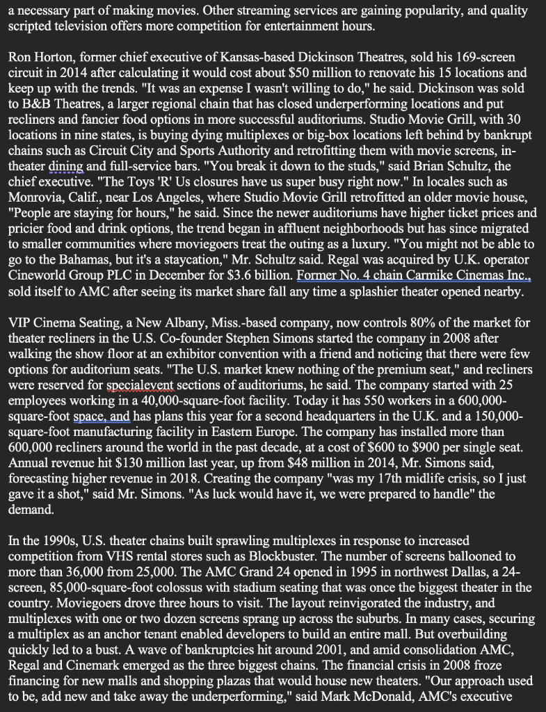 Question 2 . What is your recommendation for how