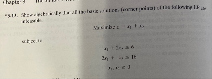 Chapter 3 *3-13. Show algebraically that all the