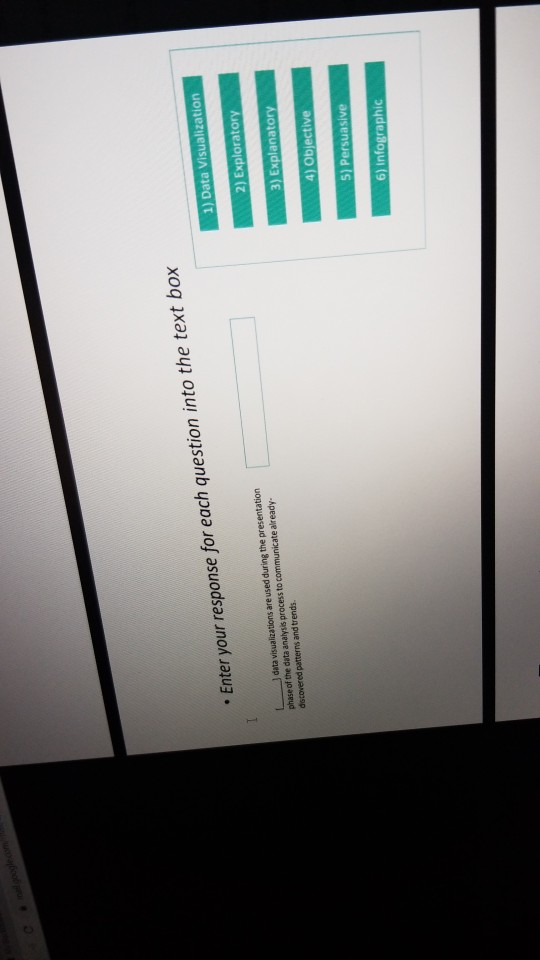 Enter your response for each question into the