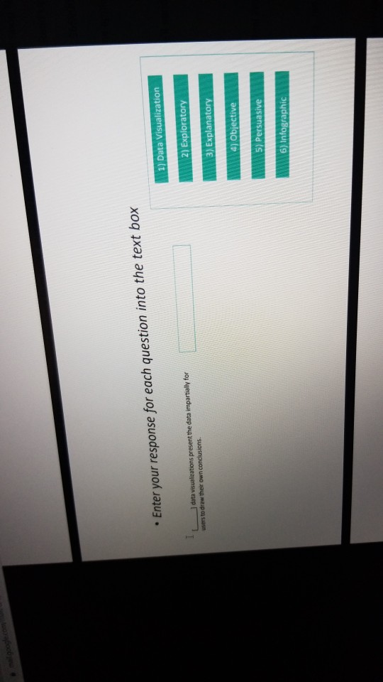 Enter your response for each question into the