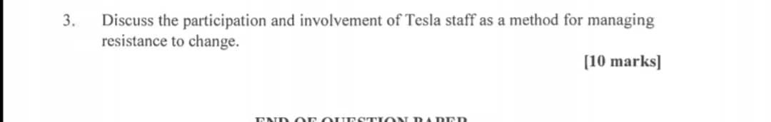 SECTION C: SCENARIO QUESTIONS 30 MARKSI QUESTION