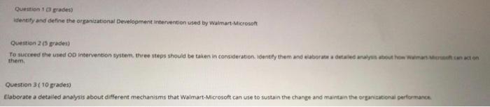Case Study Walmart and Microsoft recently