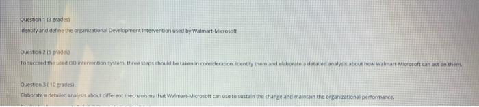 Case Study Walmart and Microsoft recently