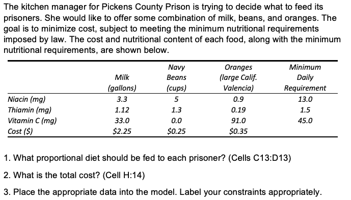 PLEASE SHOW ME HOW TO DO THIS IN EXCEL. I WOULD