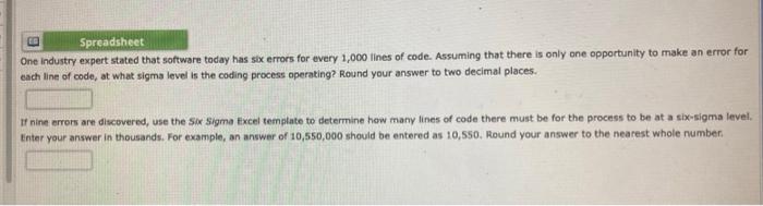 EG Spreadsheet One industry expert stated that