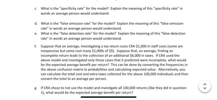 2. CRA has observed that randomly selecting