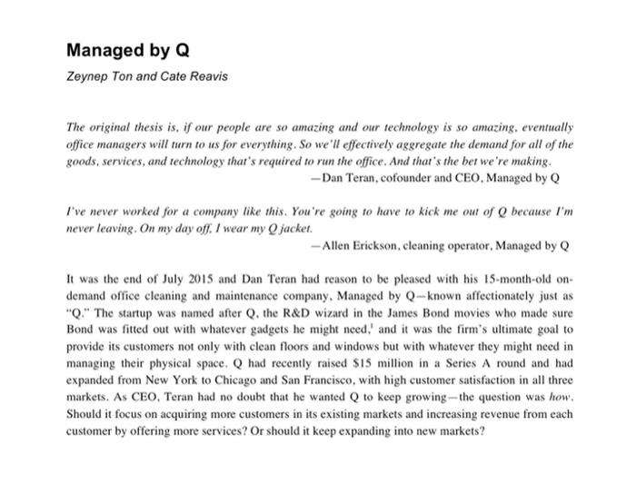 -Should they geographically expand? if so, where