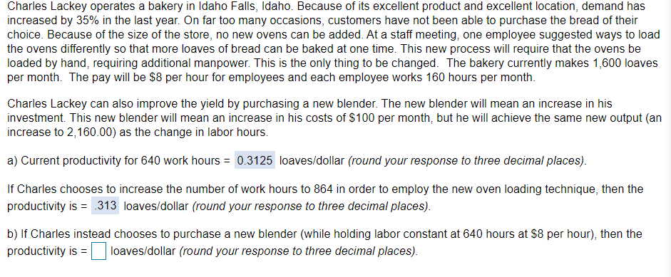Charles Lackey operates a bakery in Idaho Falls,