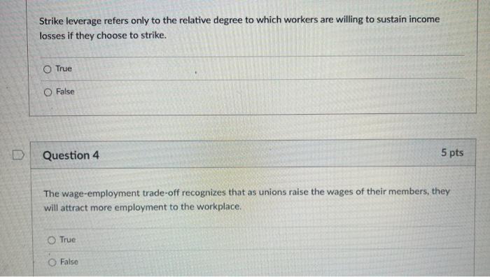 Strike leverage refers only to the relative