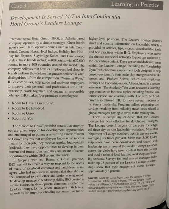 Case 3 Learning in Practice Development Is Served