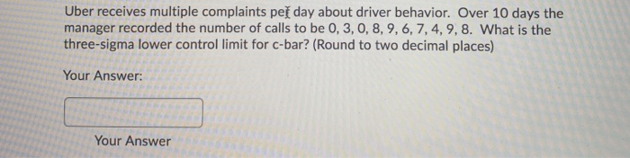 Uber receives multiple complaints per day about