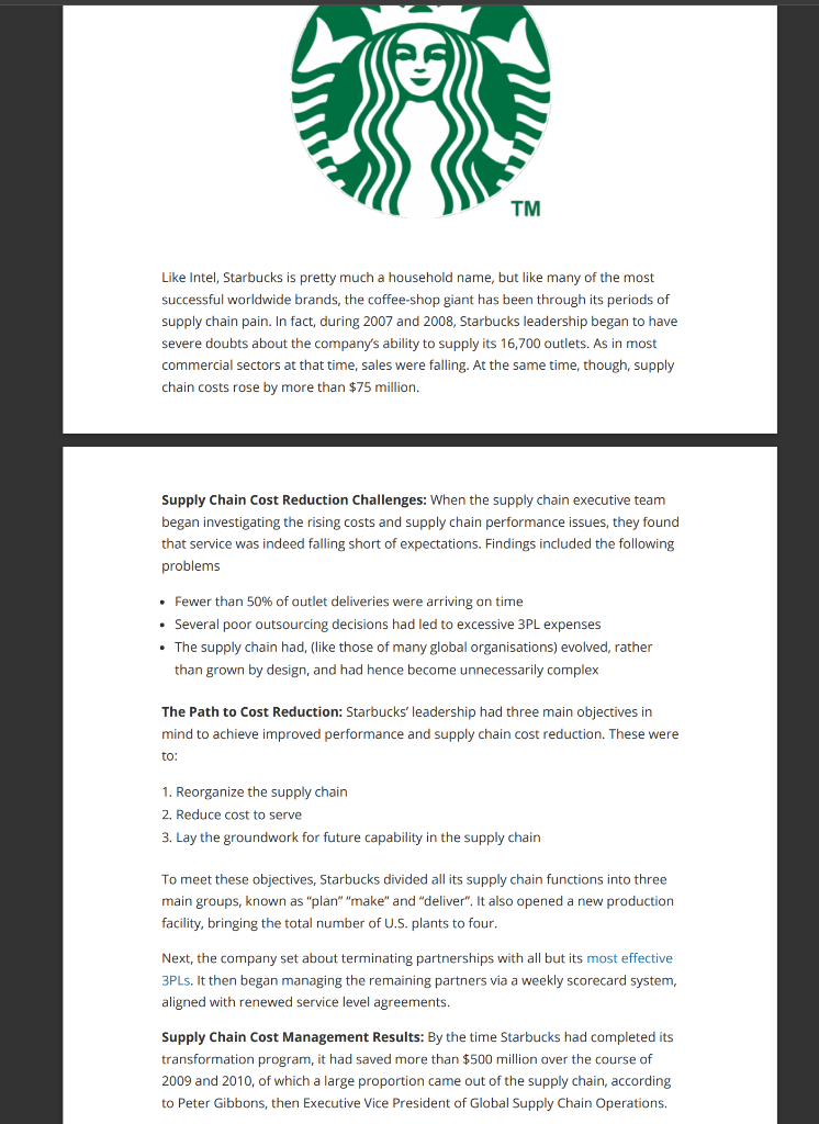 Read the case study and answer - 1) What is the