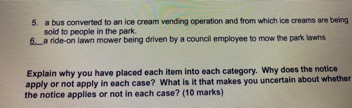 WE Part B - Thinking and Ronsoning (10 marks)