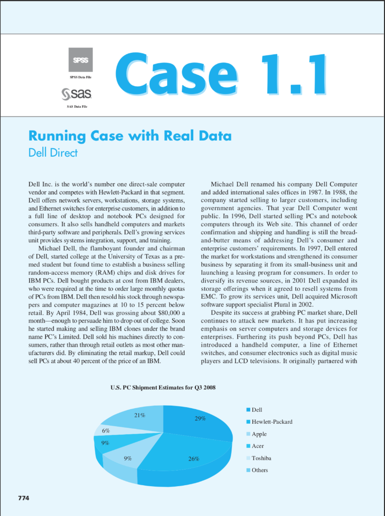 MARKETING RESEARCH - CASE STUDY - chapters 5 and