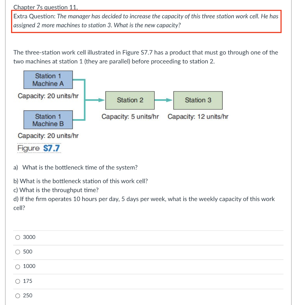 Please answer the Extra Question only . Thank