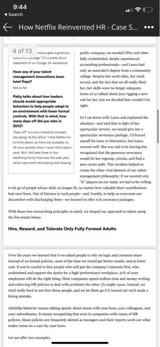 human selection & recruitment Case Analysis Paper