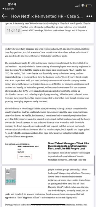 human selection & recruitment Case Analysis Paper