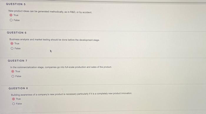 QUESTION 1 A Product can consist of a good, a