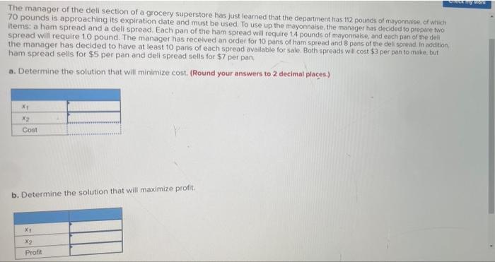 The manager of the deli section of a grocery