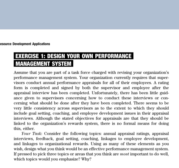 at least 500 words esource Development