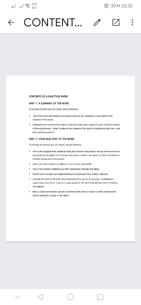 Make a reaction paper on Compulsory Arbitration