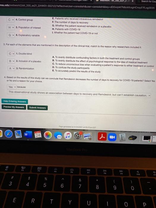 112 points Remdesivir and COVID-19 - Remdesivir