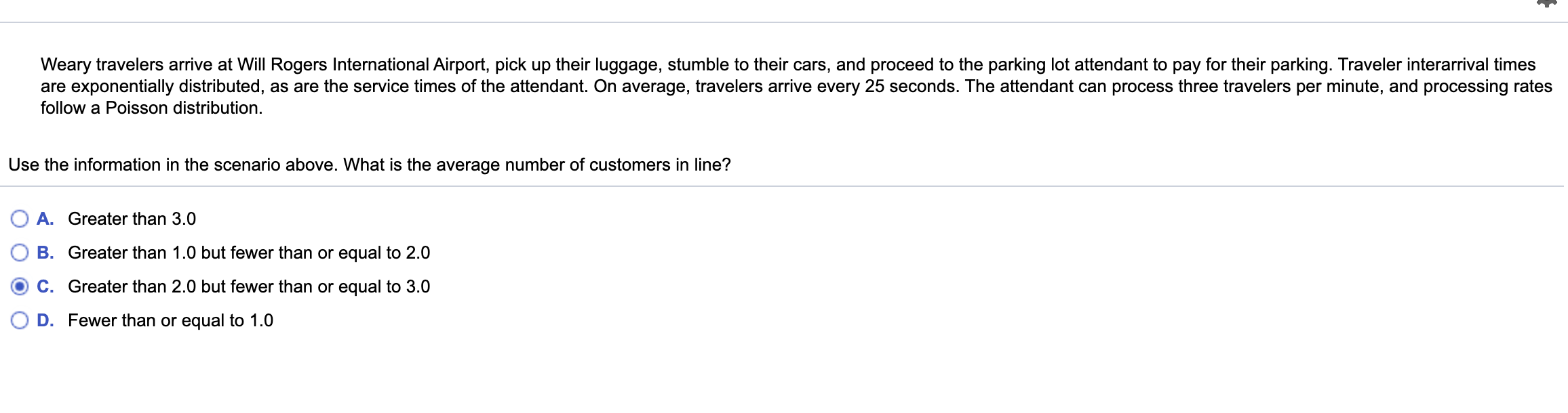 Weary travelers arrive at Will Rogers