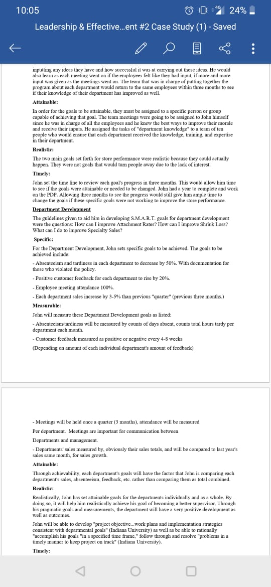 10:05 $ 49 24% Leadership & Effective...ent #2